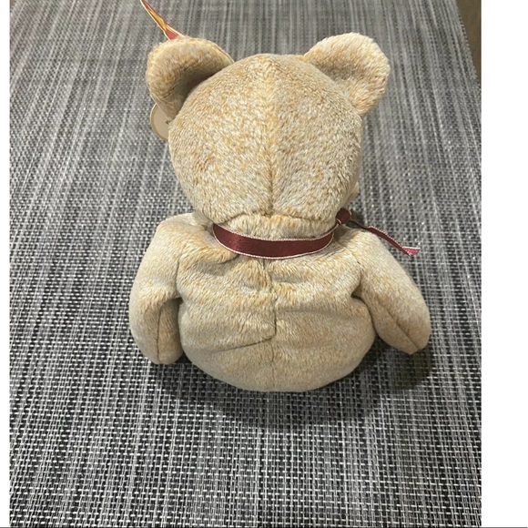 *Vintage* Rare 1999 Signature Bear Beanie Baby with Errors - Picture 3 of 3